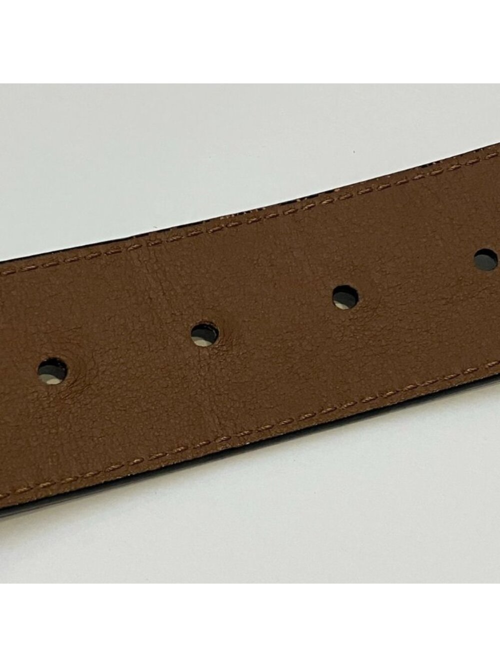 Louis Vuitton Ceinture LV Initial Pyramid Monogram Illusion Leather Belt Black - Picture 11 of 12